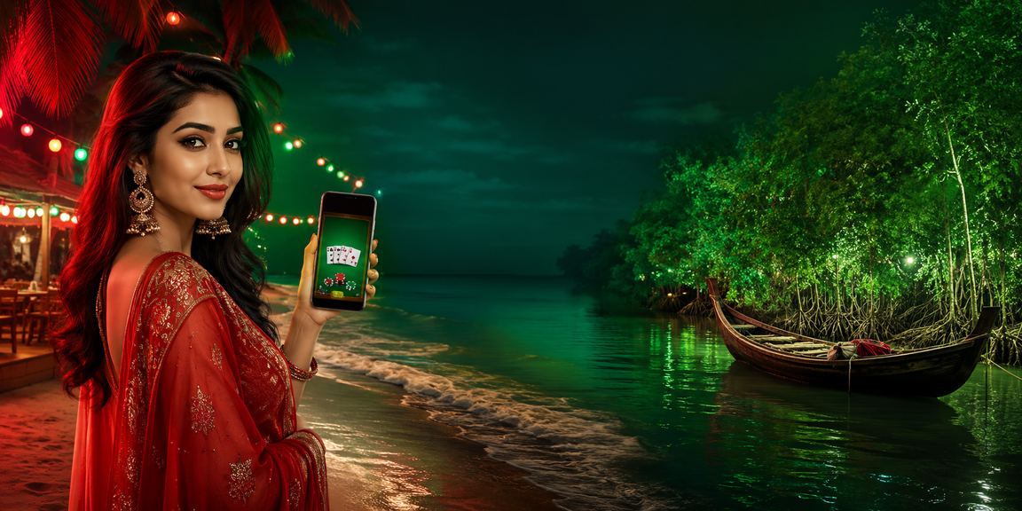 সুন্দরবন থিমে তিন পাত্তি কার্ড গেম